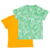 Pack dos camisetas verde y naranja niño 6 a 36 meses - Imagen 2