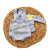 Pelele lana mas jersey 3046 0 a 12 meses azul electrico - Imagen 2