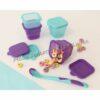 Set cuencos mas cuchara sensor azul