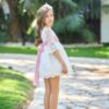Vestido niña po volante con fajin rosa 160050410 La Ormiga desde 4 hasta 12 años - Imagen 4