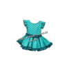 Vestido flamenca verde modelo lerele desde 6 meses hasta 6 años - Imagen 2
