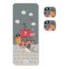 COLCHONETA SILLA DE PASEO UNIVERSAL TEJIDO 3D PIRATA CARIBE GRIS INTERBABY