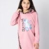 Vestido Stitch tira leopardo lateral desde 4 hasta 12 años