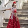 Vestido de flamenca modelo Primavera desde 2 años hasta 8 años - Imagen 3