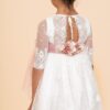 Vestido niña tul bordado desde 4 años hasta 12 años 200110310 - Imagen 4