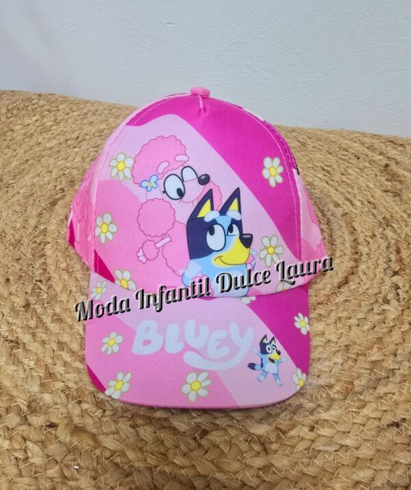 Gorra bluey rosa 52cm y 54cm