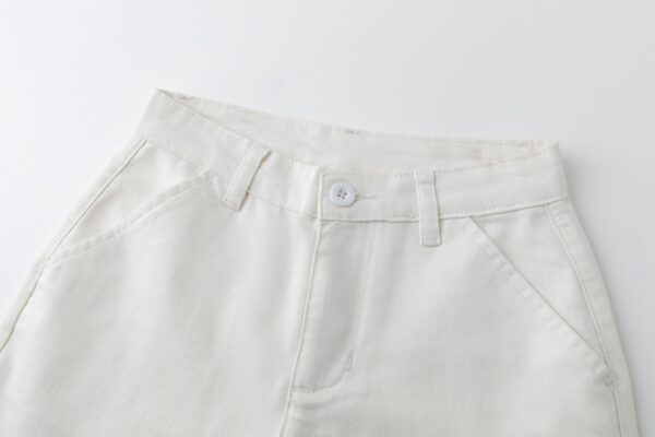 Pantalón corto blanco desde 3 años hasta 12 años - Imagen 3