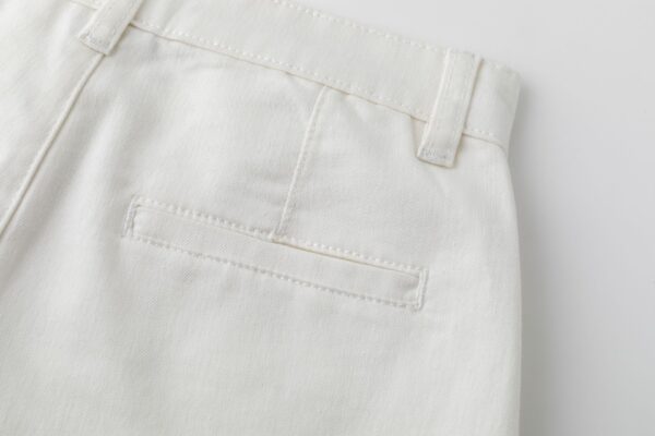 Pantalón corto blanco desde 3 años hasta 12 años - Imagen 8