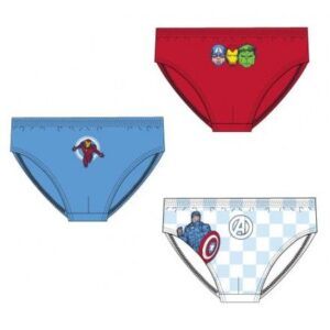 Pack 3 slip super heroes desde 2 años hasta 8 años