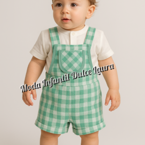 Peto vichy verde la ormiga desde 6 meses hasta 36 meses 200262604