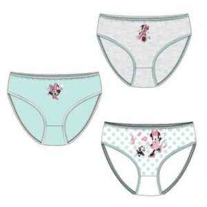 Pack 3 braguitas minnie 2/3 a 6/8 años