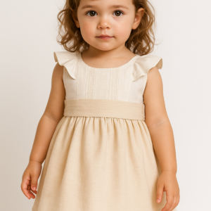 Vestido infantil niña Roche Camel 0562CA 3 a 10 años