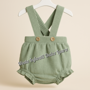 Peto rodas verde hoja desde 1 mes hasta 24 meses T8710