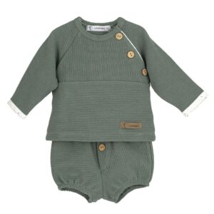 Conjunto Pololo verde Céfiro desde 6 meses hasta 36 meses 11187