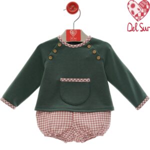 Conjunto niño modelo plumas desde 3 meses hasta 36 meses