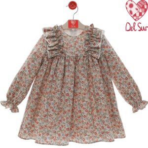 Vestido familia bordados desde 2 años hasta 8 años
