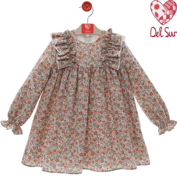 Vestido familia bordados desde 2 años hasta 8 años