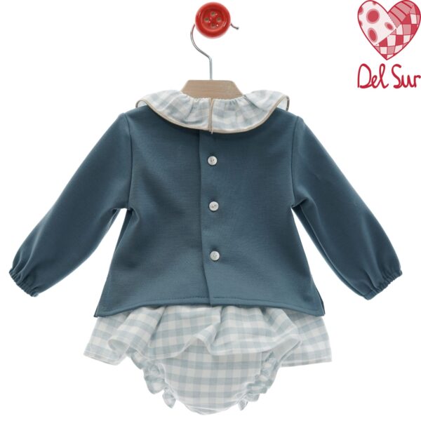Conjunto niña azul familia ovillo desde 3 meses hasta 36 meses - Imagen 2