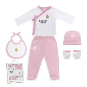 Set Primera Puesta 100% Algodón REAL MADRID Rosa