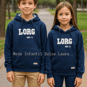 Sudadera azul marino ELE.O desde 3 años hasta 12 años