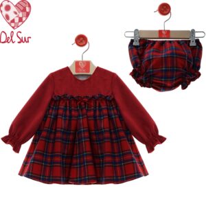Vestido con braguita familia dedal de 12 meses a 48 meses