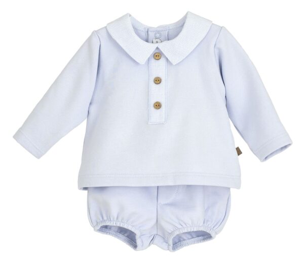 Conjunto pololo azul Lechebe desde 1 mes hasta 36 meses 11173 - Imagen 2