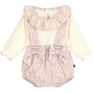 Conjunto pololo Berg rosa desde 6 meses hasta 36 meses 11178