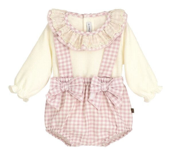 Conjunto pololo Berg rosa desde 6 meses hasta 36 meses 11178