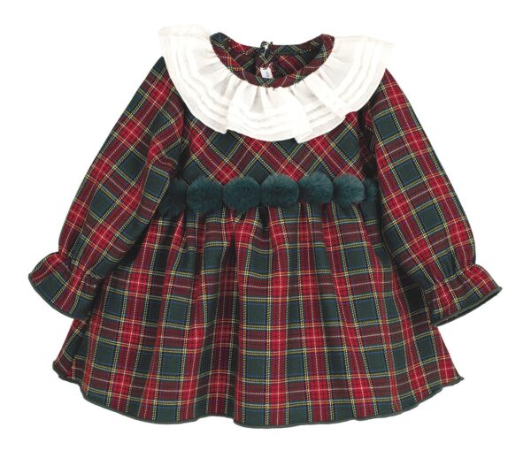 Vestido cuadros galerna desde 3 años hasta 6 años 21313