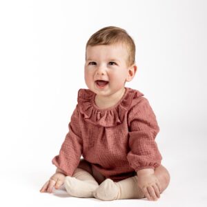 Pelele estena muselina arcilla desde 1 mes hasta 24 meses 32467