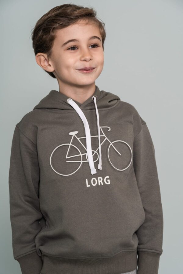 Sudadera verde bicicleta ELE.O desde 3 años hasta 12 años 222173701