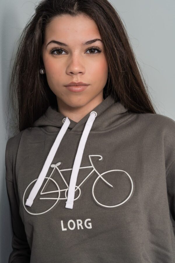 Sudadera verde bicicleta ELE.O desde 3 años hasta 12 años 222173701 - Imagen 4