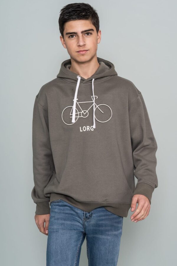 Sudadera verde bicicleta ELE.O desde 3 años hasta 12 años 222173701 - Imagen 7