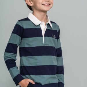 Polo rayas marino verde ELE.O desde 3 años hasta 10 años 221110601