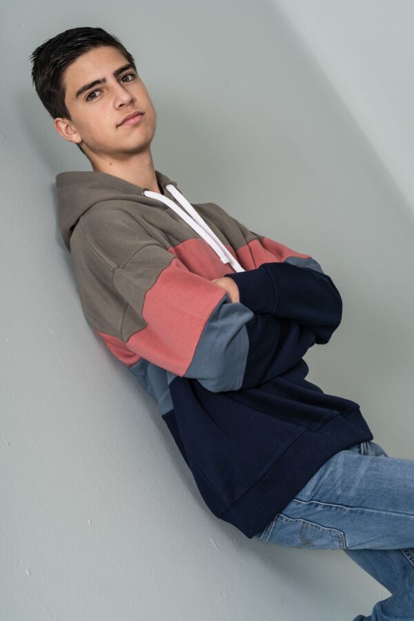 Sudaderas rayas horizontales ELE.O multicolor desde 3 años hasta 12 años 222173601 - Imagen 6