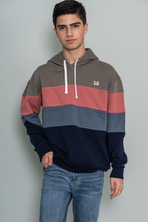 Sudaderas rayas horizontales ELE.O multicolor desde 3 años hasta 12 años 222173601 - Imagen 8
