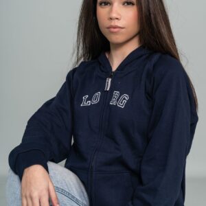 Sudadera cremallera marino ELE.O desde 3 años hasta 10 años 222170601