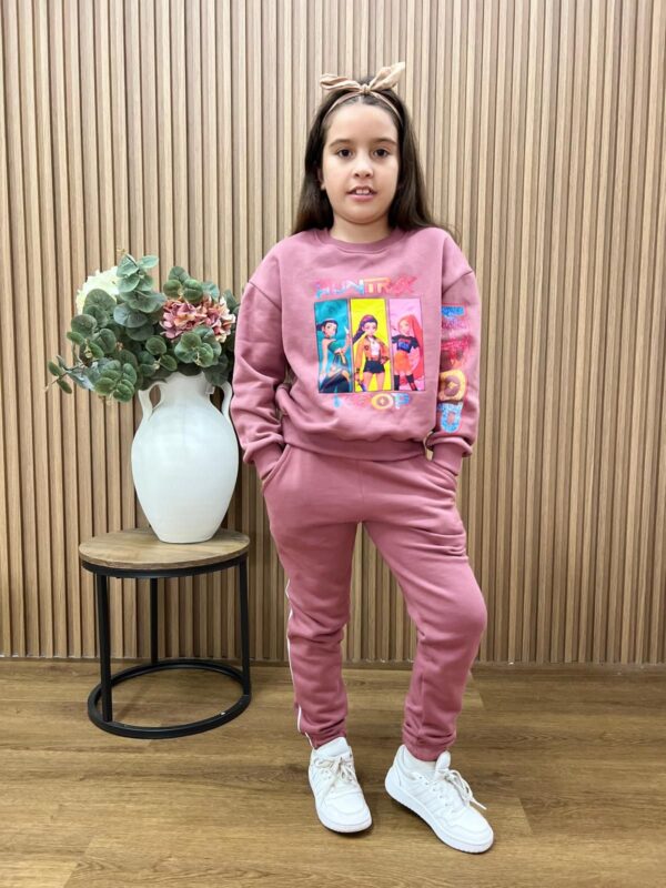 Conjunto sudadera K-pop  desde 4 años hasta 12 años - Imagen 3