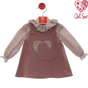 Pichi pana camisa flores rosa maquillaje desde 6 meses hasta 48 meses 2241inv25