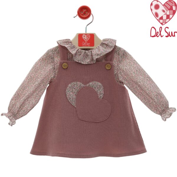 Pichi pana camisa flores rosa maquillaje desde 6 meses hasta 48 meses 2241inv25