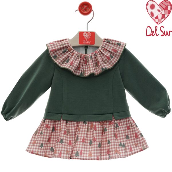 Vestido familia plumas desde 3 meses hasta 36 meses 5135inv25