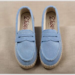 Mocasin niño azul desde el 32 hasta el 40