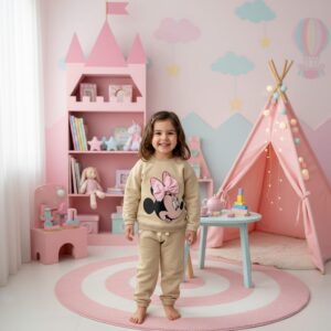 Chándal minnie beige desde 3 hasta 8 años