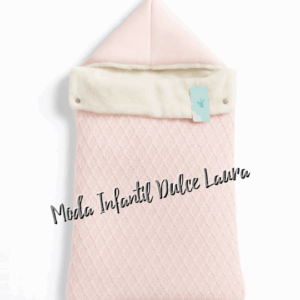 Saco lana capazo rosa