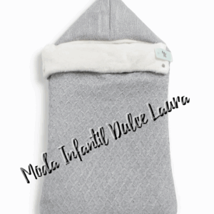 Saco lana capazo gris