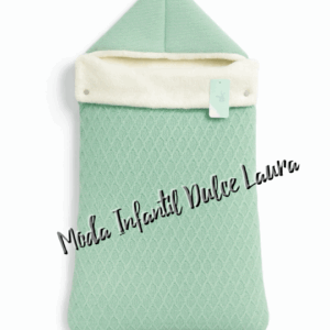 Saco lana capazo verde