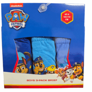 Pack 3 sli patrulla canina desde 2 hasta 8 años