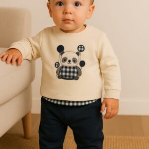 Conjunto bebé osito panda desde 6 meses hasta 36 meses