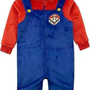 Pijama Super Mario Bross enterizo desde 4 hasta 12 años