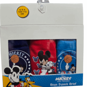 Pack 3 slip Mickey desde 2 hasta 8 años
